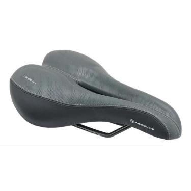 Imagem de Selim Vazado com Gel 268x174mm Preto/Cinza-Unissex