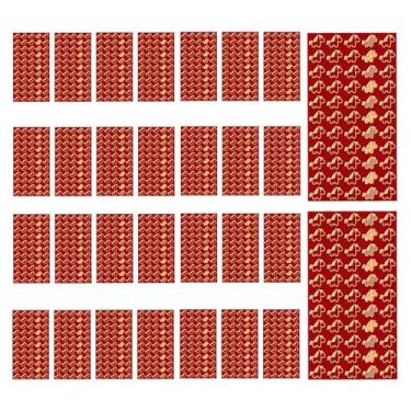 Imagem de Envelopes vermelhos de Ano Novo Chinês 2026 Cavalo - Artigos de festa - Envelopes de dinheiro para Ano do Cavalo | Para entusiastas da cultura, colecionadores, festa de aniversário, reuniões de