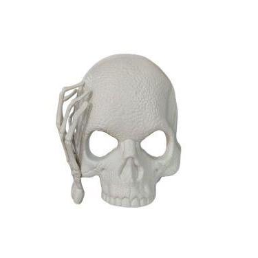 Imagem de Máscara Caveira com Mão - Fantasia Halloween - Genérico