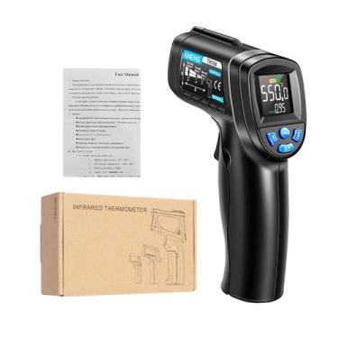 Imagem de Termômetro Digital Industrial a Laser ANENG TH104 - Medição de Tempera