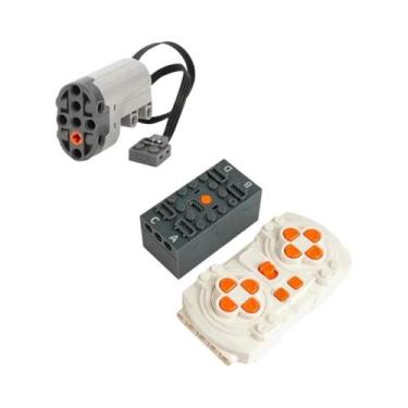 Imagem de Kit De Blocos De Construção Programáveis De 8 Velocidades Com Motor Se