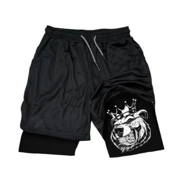 Imagem de Shorts Masculinos Respiráveis De Performance Para Academia Estilo 2025