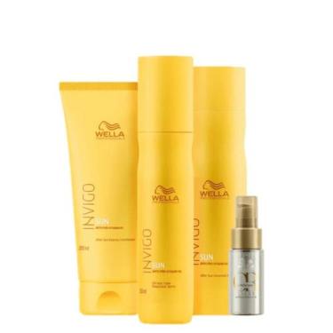 Imagem de Kit Invigo Sun (Trio) + Oil Reflections Light 30ml - WELLA PROFESSIONA