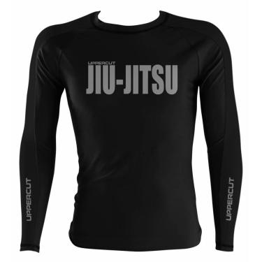 Imagem de Camisa Rash Guard Jiu JItsu R-16 - Preta - Uppercut-Unissex