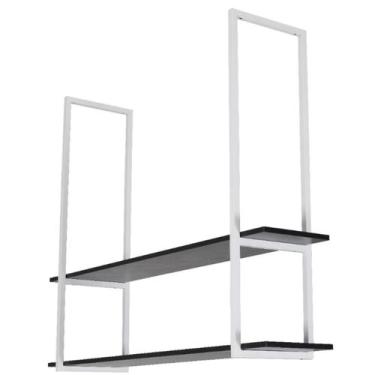 Imagem de Prateleira Industrial Dupla De Teto Para Cozinha 60cm BP SF - ShopFort