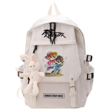 Imagem de Mochila Bungos Strays Dogs Dazais Osamus Cartoon Kids School - Yiweisa