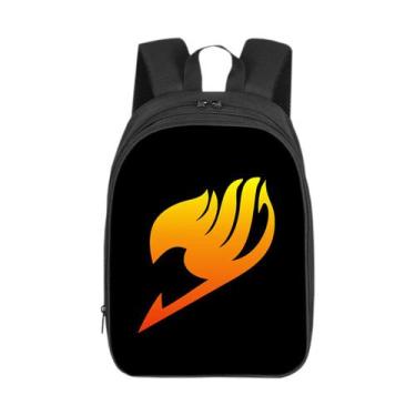 Imagem de Mochila Fairys Tails Etherious Natsus Dragneels para crianças - yiweis