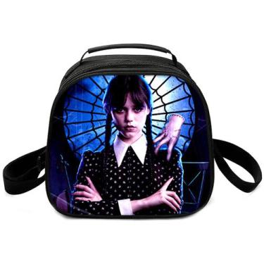 Imagem de Lancheira Cooler Anime Wednesdayss Addams Portable Bento Bento - yiwei