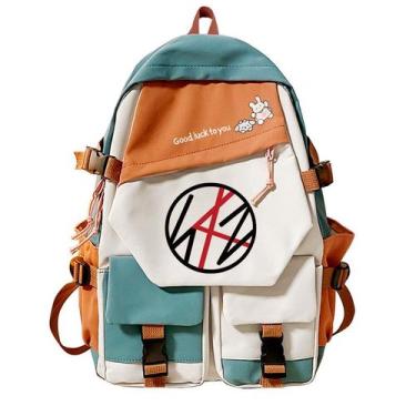 Imagem de Mochila Stray Kids Anime School Poliéster 33x13x43cm - yiweisai