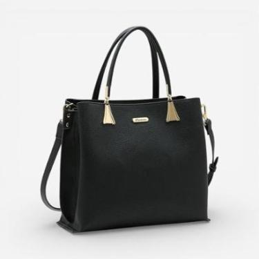 Imagem de Bolsa Feminina Chenson Mão Contemporâneo Preta-Feminino