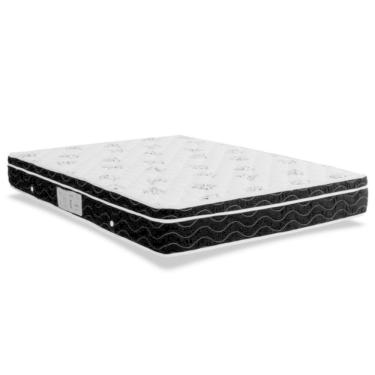 Imagem de Colchão Queen 158 Ortobom Nanolastic Physical Spring Preto 23x158x198