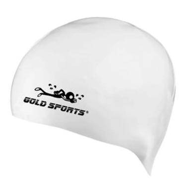 Imagem de Touca De Natação Gold Sports Dome Cap De Silicone