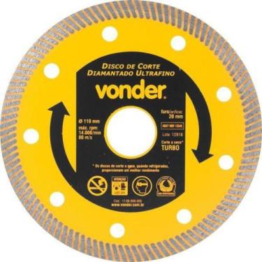 Imagem de Disco de Corte Diam. 110mm p/ Porcelanato UltraFino - Vonder