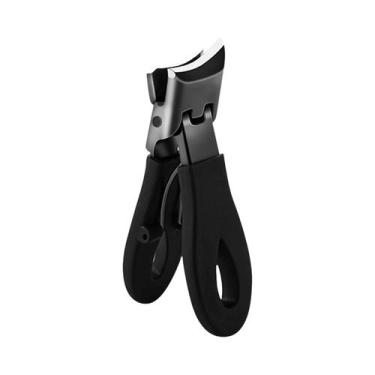 Imagem de Cortador De Unhas Curvo Em Aço Inoxidável Anti-Splash Para Unhas Das M