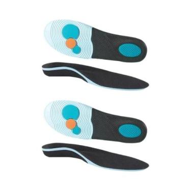 Imagem de Palmilhas Unissex Com Suporte Para Arco, Para Fascite Plantar, Sola Ma