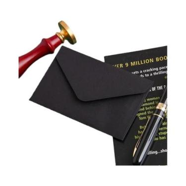 Imagem de Envelopes Mini Kraft Marrom 20pcs 4x2.8 Polegadas Para Cartões De Pres