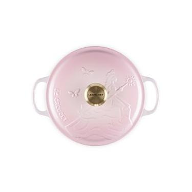 Imagem de PANELA REDONDA LE CREUSET WICKED COLLECTION 24CM GLINDA SHELL PINK 21801247774464
