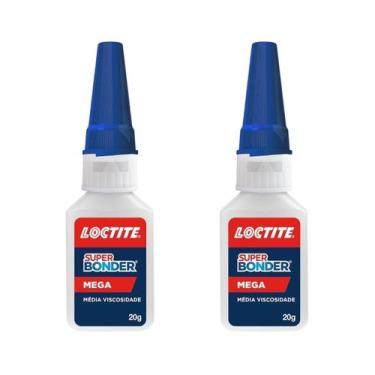 Imagem de Kit com 2 Colas instantânea Loctite Super Bonder Mega 20g