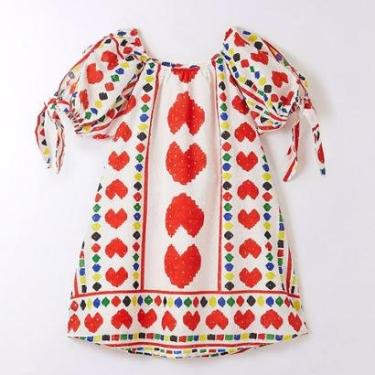 Imagem de Vestido Infantil Menina Em Malha Bate Coração Fábula-Feminino