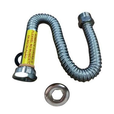 Imagem de Flexível de água Haenke 40cm 3/4 x 3/4 MF Para Aquecedores