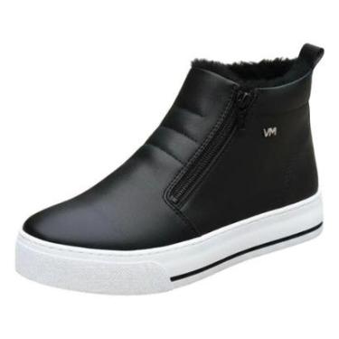 Imagem de Bota Feminina Casual Conforto Moderna Fácil Calce Via Marte-Feminino