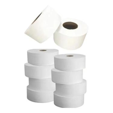 Imagem de Papel Higiênico Rolão 300m Azepel Institucional 8 Rolos