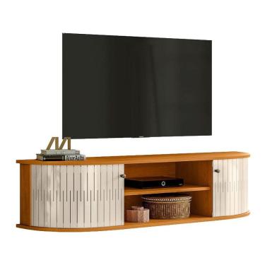 Imagem de Rack Bancada Suspensa Modena Cinamomo Off White – Madetec