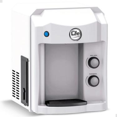 Imagem de Purificador de Água Alcalina Top Life He Oxi K+ Ionizada com Ozônio e Potássio Branco 110V