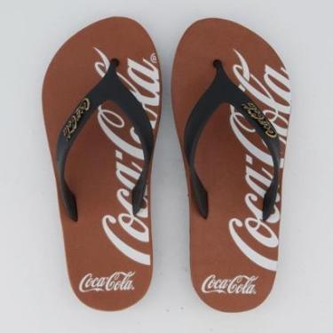 Imagem de Chinelo Coca Cola Wave Jet Spencerian Masculino-Masculino