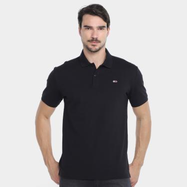 Imagem de Camisa Polo Tommy Jeans Original Fine Piquet Slim Masculina-Masculino