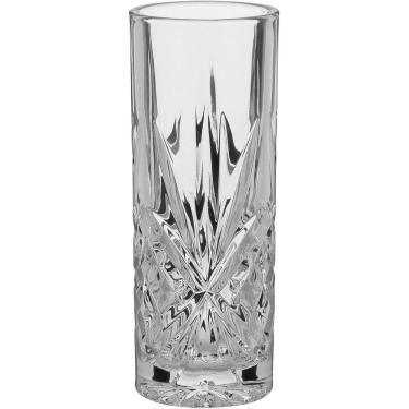 Imagem de VASO DECORATIVO ENFEITE PLANTA VIDRO 20x7x7cm TRANSPARENTE