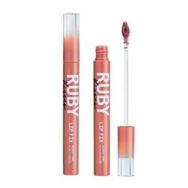 Imagem de Kit Lip Fix Glossy Tint 2 un - Ruby Kisses Cor:Rosy Brown, Rosy Brown