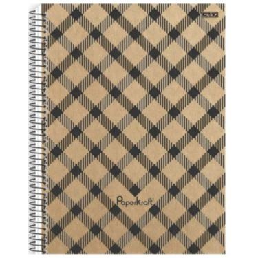 Imagem de Caderno Universitário Smartlines Paper Kraft Animativa Estampa 4 Capa Dura 1 Matéria 80 Folhas 200X275MM 1 Unidade