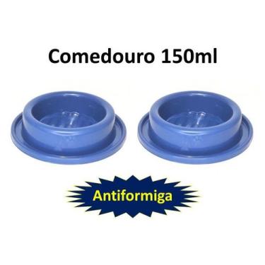 Imagem de 2un Comedouro Bebedouro Gatos e Cães Filhotes Antiformiga - Produto Na