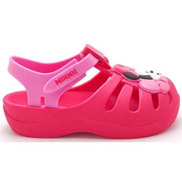 Imagem de Babuche Infantil Disney Magic Grendene 22303, Rosa rosa claro, 17/18