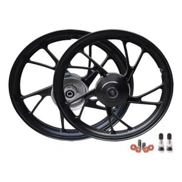 Imagem de Rodas Liga Leve Tambor Atrox Titan Fan Cargo 150 04/13 - Império das V