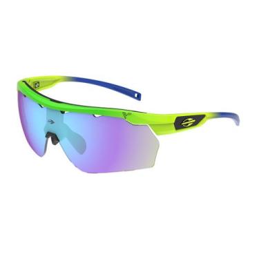 Imagem de Óculos Solar Mormaii Smash M0129kf197 Verde Fosco Lente Azul Espelhada