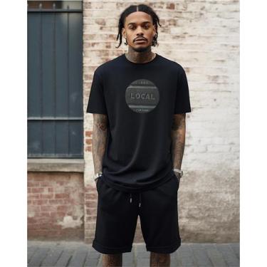 Imagem de Camiseta Retrô Vintage Ficha Local - DBS, Preto, M