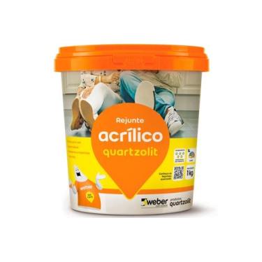 Imagem de Rejunte Acrílico Branco - quartzolit
