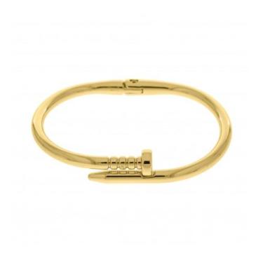 Imagem de Bracelete dourado prego - RNBIJU