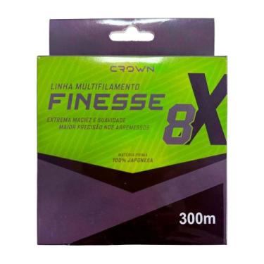 Imagem de Linha Multifilamento 8x Finesse 300 Metros - Crown