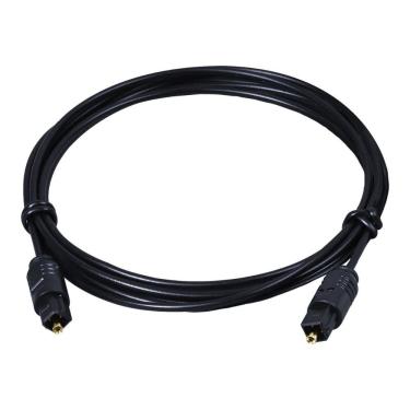 Imagem de Cabo de Áudio Óptico Toslink Aquário TSK20 Digital 2M para Soundbar Home Theater e TV Blu-ray