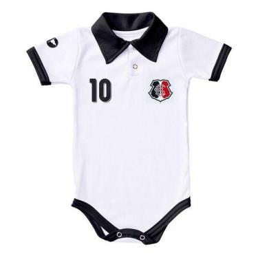 Imagem de Body Santa Cruz Bebe Recem Nascido Branco Ou Rosa Oficial - Torcidabab