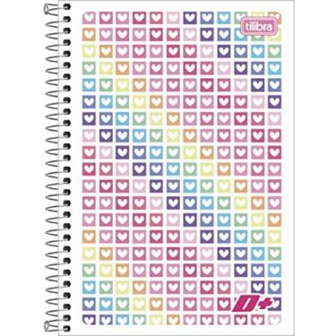 Imagem de Tilibra Caderno Espiral D+ 20x27 cm, 96 Folhas PT4