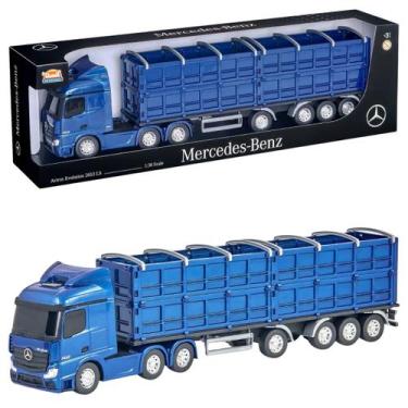 Imagem de Caminhão Graneleiro Mercedes-Benz Actros 53cm Transporte De Grãos e Ca