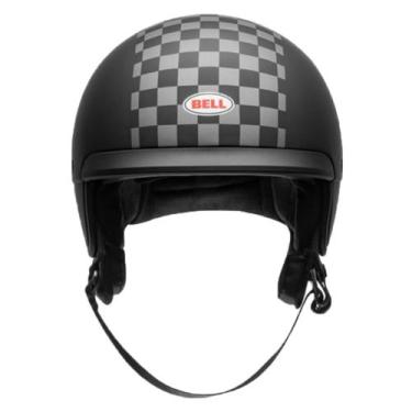 Imagem de Capacete bell scout air matte preto branco 56 - BELL HELMETS