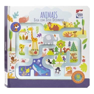 Imagem de Livro - Siga com os Dedinhos: Animais