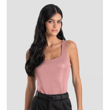 Imagem de Body Feminino em Malha Lantejoula Dianna Unica, G, Unica