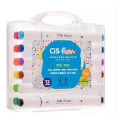Imagem de Marcador Infantil Cis Criatic es C/ 12