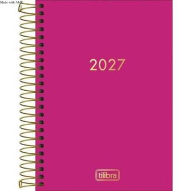 Imagem de Agenda Executiva Espiral Diária 2027 Napoli Tilibra 12,9 X 18,7 Cm 789